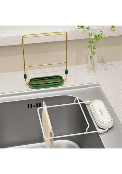 Mutfak Tek Kullanımlık Filtre Ağı Çöp Süzgeci Rafı Artıklar Ev Süzgeci Lavabo Filtre Rafı, Yeşil-Altın (Yurt Dışından) fiyatları