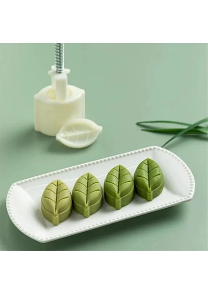 Ay Kek Kalıbı Plastik Ay Kek Kalıbı Kurabiye Kesici Yaprak Damgalı El Pres Pistonlu Hamur Işi Yeniden Kullanılabilir Pişirme Dekor Araçları (Yurt Dışından) modelleri