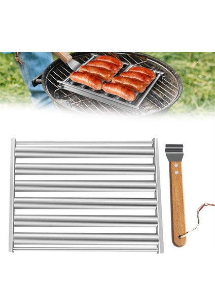 Sosis Rulosu Sosis Rulosu Rafı, Sosis Rulosu Rafı Paslanmaz Çelik Barbekü Sosis Rulosu Rafı, Kamp Yemeği Için Sosis Rulosu L (Yurt Dışından) fiyatları