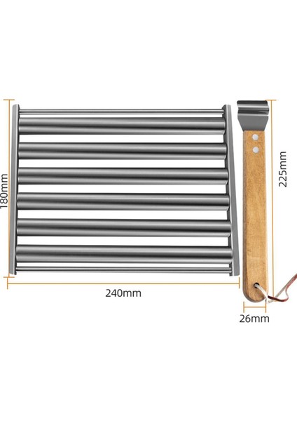 Sosis Rulosu Sosis Rulosu Rafı, Sosis Rulosu Rafı Paslanmaz Çelik Barbekü Sosis Rulosu Rafı, Kamp Yemeği Için Sosis Rulosu L (Yurt Dışından) indirimleri