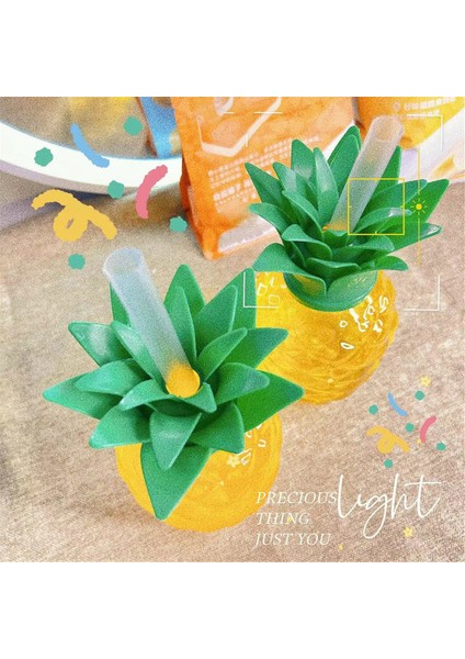 Plastik Ananas Bardağı, Pipetli Bardak, Luau Doğum Günü Partisi Dekorasyonu, Yaz Plajı Içme Bardağı (Yurt Dışından) indirimleri