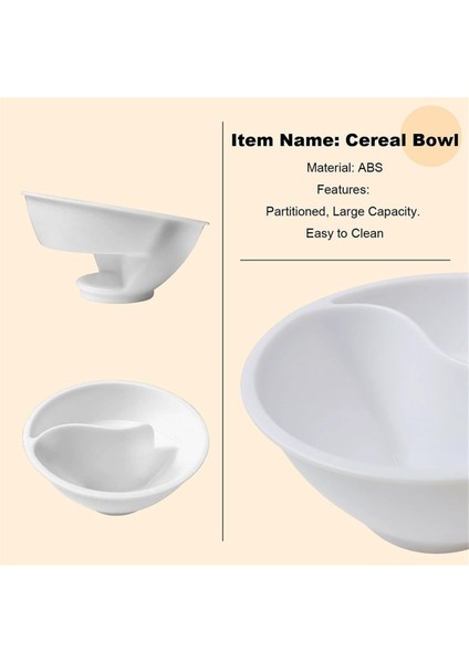 Bölmeli Tahıl Kasesi, Yoğurt, Süt, Meyve, Patates Kızartması, Ketçap Için Yeniden Kullanılabilir Atıştırmalık ve Sos Kaseleri (Yurt Dışından) modelleri