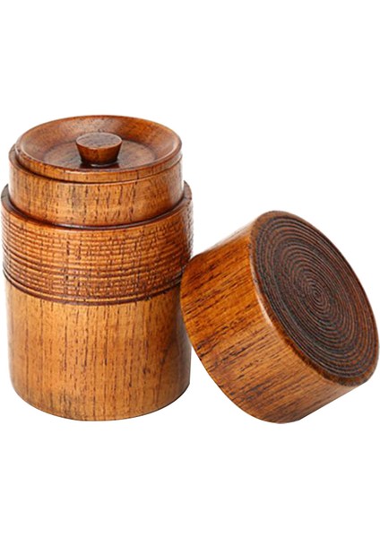 Ahşap Çaydanlık El Yapımı Kung Fu Çay Seti Taşınabilir Seyahat Çay Saklama Şeker Fındık Kahve Çekirdeği Tozu Kutulu Mühürlü Kutu, 1 Adet (Yurt Dışından) fiyatları