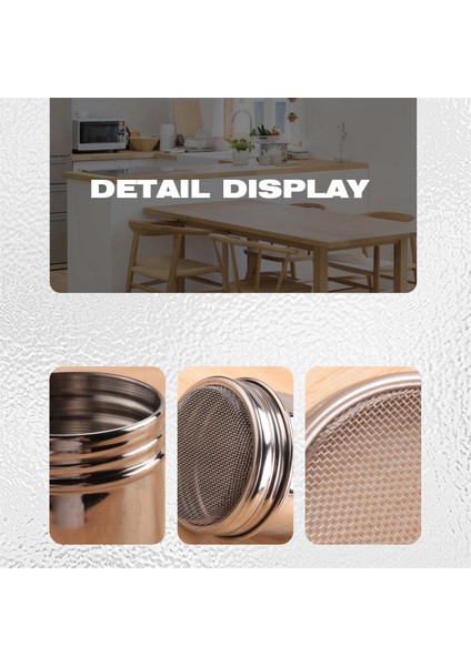 Gümüş Paslanmaz Çelik Örgü Tüp Tipi Tozlayıcılar Tozlama Tuzluk Baharat Kavanozu (Yurt Dışından) indirimleri