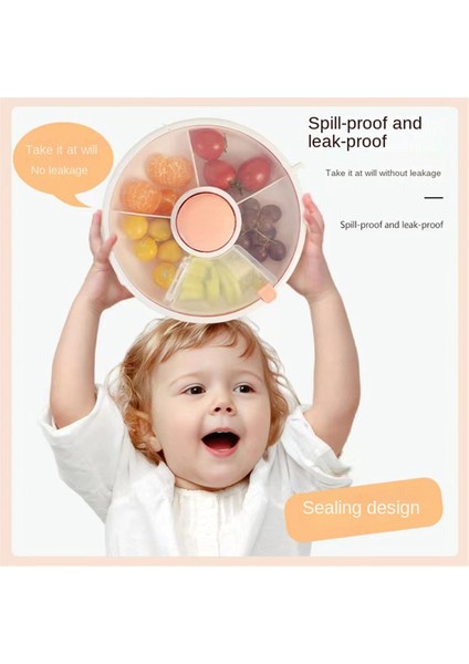 Çocuklar Için Taşınabilir Kavun Şekeri Tohumları Düzenleyici Saklama Kutuları Çocuklar Için Atıştırmalık Kabı Döner Saklama Kutusu (Yurt Dışından) modelleri