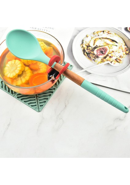 Tencere Tutucu Tencere Rafı Kaşık Rafına Uygun Haşlanma Önleyici Sap Basit Tencere Rafı Sabitleme Klipsi Mutfak Aksesuarları Aletler C (Yurt Dışından) modelleri