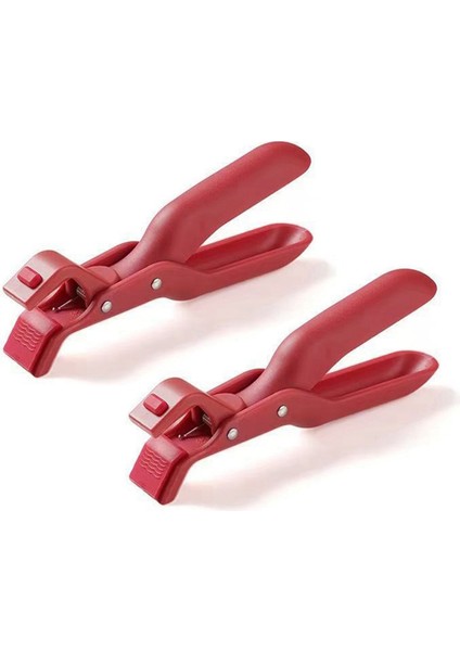 Mutfak Için Çok Amaçlı Haşlanma Önleyici Kase Tutucu Klipsi, Haşlanma Önleyici Sıcak Plaka Maşası Kase Klipsi A (Yurt Dışından)