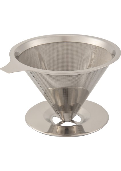 Kahve Üzerine Dökme Damlatıcısı Yeniden Kullanılabilir Damlama Konisi Kahve Filtresi Taşınabilir Kahve Üzerine Dökme Makinesi Ev Ofis Kamp (Yurt Dışından)