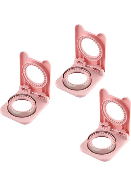 Yuvarlak Kahvaltılık Sandviç Ekmek Kesme Kalıbı Tost Cep Ekmeği Yapma Aleti Mutfak Eşyaları Pembe (Yurt Dışından)