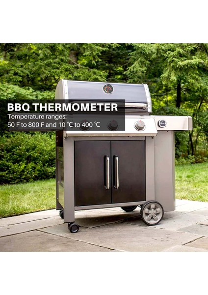 Barbekü Izgara Sıcaklık Ölçer, Barbekü Kömür Izgara Tütsüleme Sıcaklık Ölçer, Pit Bbq Pizza Fırını Termometresi (Yurt Dışından) fırsatları