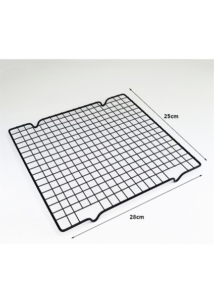 Parça Kek Soğutma Rafı, Siyah Karbon Çelik Ekmek Kurutma Ağı, Pişirme Aleti, Yapışmaz Soğutma Ağı, Fırın Tepsisi, Ağ Rafı B (Yurt Dışından) modelleri