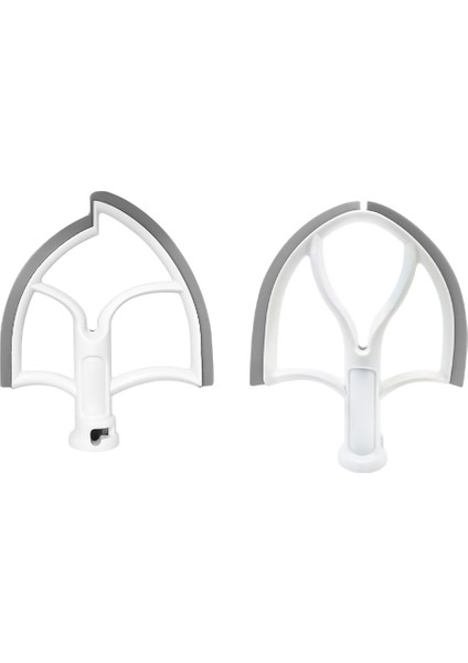 Silikon Kenarlı Mikser, Kürek Kasesi Kaldırmalı Stand Mikseri, Kitchenaid 6 Quart Için Ev Mutfak Karıştırma Aparatı Yedeği (Yurt Dışından)