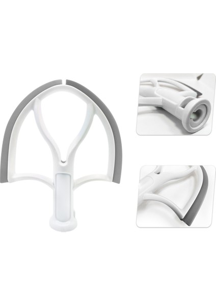 Silikon Kenarlı Mikser, Kürek Kasesi Kaldırmalı Stand Mikseri, Kitchenaid 6 Quart Için Ev Mutfak Karıştırma Aparatı Yedeği (Yurt Dışından) indirimleri