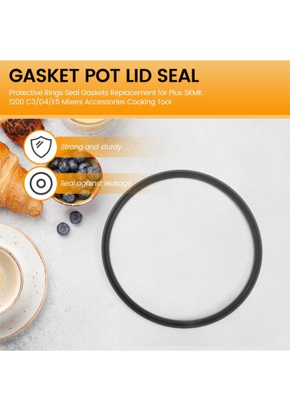 Monsieur Cuisine Plus Skmk 1200 C3/d4/e5 Mikser Aksesuarları Pişirme Aletleri Için Koruyucu Halka Conta Yedekleri (Yurt Dışından) fırsatları