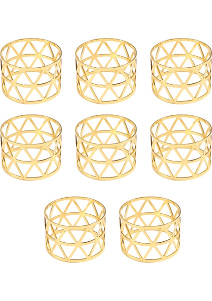 Adet Yuvarlak Örgü Peçete Halkası Tutucu, Günlük Veya Resmi Etkinlikler ve Düğün Partileri Için Uygun Masa Seti (Yurt Dışından) modelleri