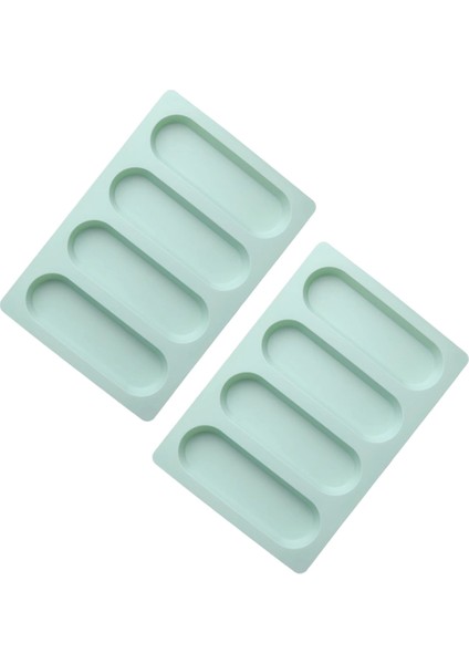 Sosisli Sandviç Ekmeği Kalıbı, Silikon Sosisli Sandviç Ekmeği Kalıbı Yapışmaz Ekmek Kalıbı Mini Dikdörtgen Sandviç Pişirme Tepsisi Sosisli Sandviç Ekmeği Ruloları (Yurt Dışından)