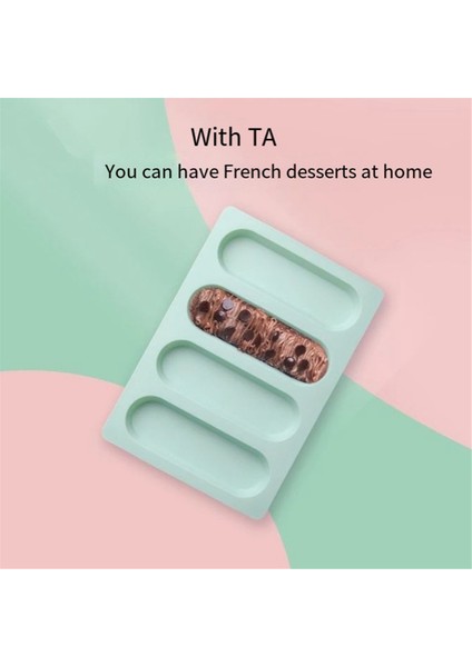 Sosisli Sandviç Ekmeği Kalıbı, Silikon Sosisli Sandviç Ekmeği Kalıbı Yapışmaz Ekmek Kalıbı Mini Dikdörtgen Sandviç Pişirme Tepsisi Sosisli Sandviç Ekmeği Ruloları (Yurt Dışından) fırsatları