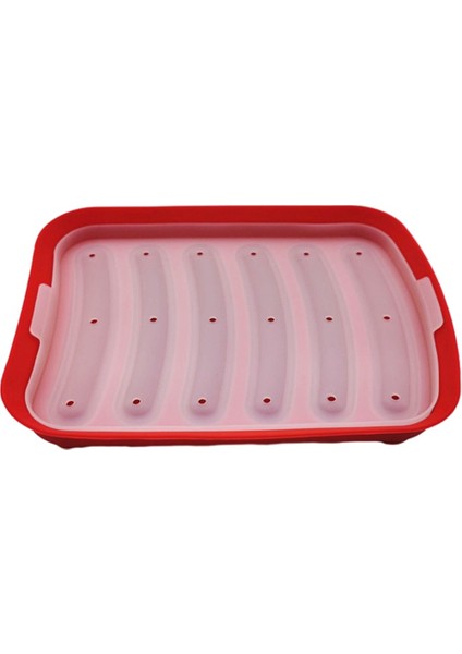 Red-6'sı 1 Arada Sosis Makinesi Kendin Yap Kalıp Yapımı Sosis El Yapımı Jambon Silikon Kalıp Gıda Makinesi Mutfak Pişirme Aletleri (Yurt Dışından) indirimleri