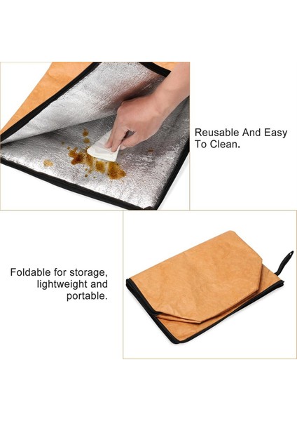 Et Için Barbekü Battaniyesi, Yeniden Kullanılabilir Barbekü Et Yalıtımlı Dinlenme Torbası, Barbekü Tütsüleme ve Açık Hava Izgaraları Için Et Dinlendirme Battaniyesi (Yurt Dışından) fırsatları