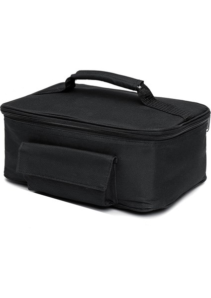 Taşınabilir Yemek Isıtıcıları Elektrikli Isıtıcı Öğle Yemeği Kutusu Mini Fırın 12V Araba Gücü Siyah (Yurt Dışından)