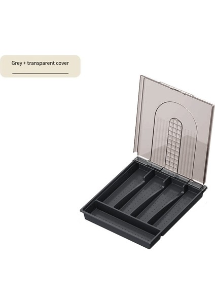 Taşınabilir Çatal Bıçak Saklama Kutusu, Kapaklı, Toz Geçirmez, Mutfak Kaşık Çatal Bıçak Saklama Kutusu (Yurt Dışından) modelleri