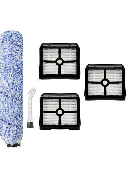 Haier D3 Için 5 Adet Rulo Fırça Hepa Filtresi Speedfox Nano Nanopro Çamaşır Makinesi Yedek Parçaları (Yurt Dışından)