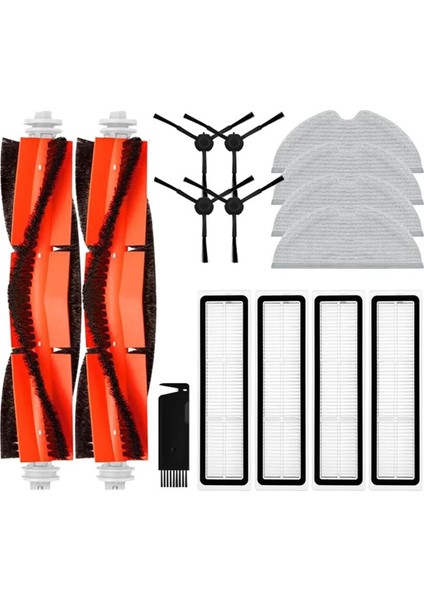 Dreame D9, D9 Max, Bot L10 Pro, Trouver Lds Finder Parçaları Silindir Yan Fırça Hepa Filtre Paspas Bezi (Yurt Dışından)