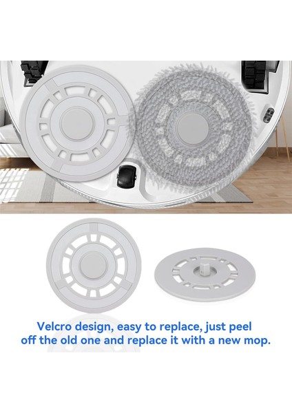 Dreame L10S Ultra/pro ve Xiaomi X20+ Robot Süpürgeler Için Yedek Vakum Plakası - 2'li Paket (Yurt Dışından) indirimleri