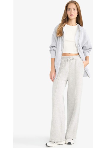 Straight Fit Beli Bağcıklı Cepli Düz Paça Eşofman Altı A0954AX25WN modelleri