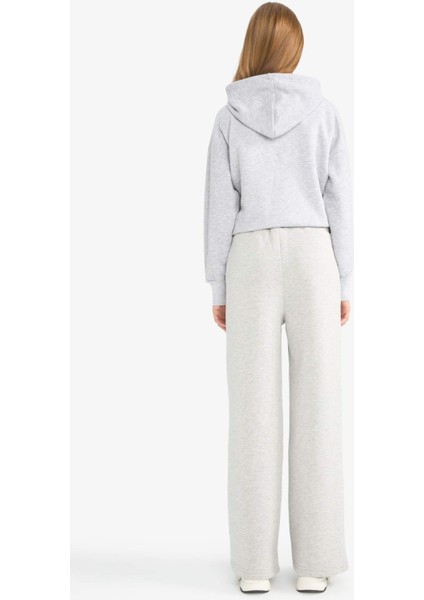 Straight Fit Beli Bağcıklı Cepli Düz Paça Eşofman Altı A0954AX25WN