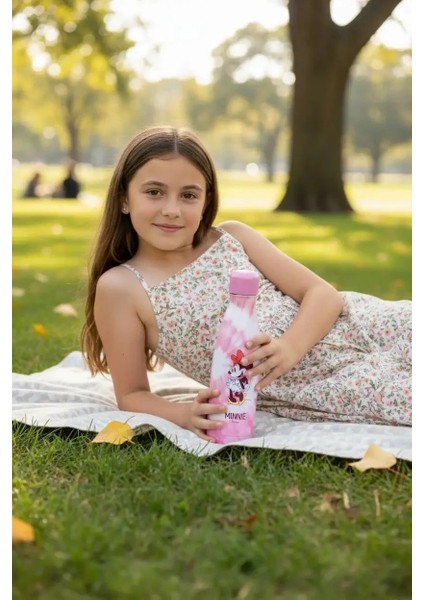 Mickey Mouse Lisanslı Batik Desenli Termos Şişe (500ML)