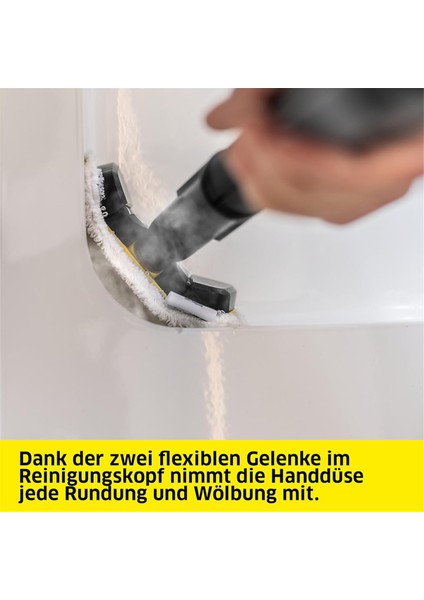 Karcher Sc1-5 Buharlı Temizleyiciler Için Esnek El Ucu, Küvetler, Lavabolar ve Kavisli Yüzeyler Için Buharlı Temizleyici 2.863-333.0 (Yurt Dışından) fiyatları