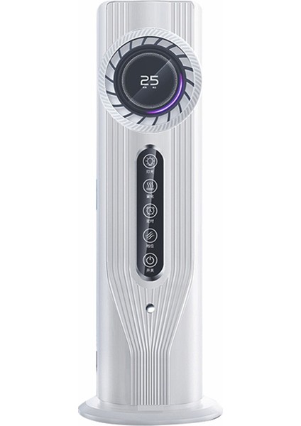 Yatak Odası Kule Fanı Sessiz USB Su Soğutma Fanı Taşınabilir Su Sisi Nemlendirme Su Soğutma Fanı Masaüstü Hava Soğutucu A (Yurt Dışından)