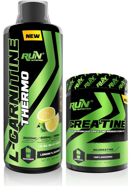 Paket 2 – L-Carnitine ve Creatine Takviye Seti
