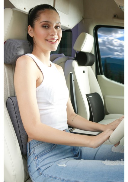 Araç Ortopedik Boyun Yastığı - Küçük Gri fiyatları