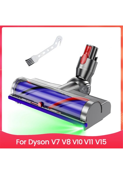 Dyson V7 V8 V10 V11 V15 Kablosuz Dikey Elektrikli Süpürgeler Için Sert Zemin Halıları Için Doğrudan Tahrikli Başlık Değişimi (Yurt Dışından)