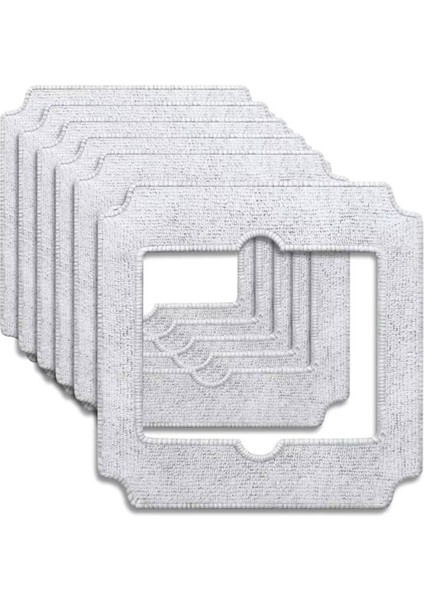 Ecovacs Wınbot Mini Pencere Temizleme Robotu Için 6 Adet Temizleme Pedi, Ecovacs Wınbot Için Robot Temizleme Bezi (Yurt Dışından)