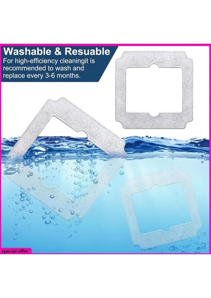 Ecovacs Wınbot Mini Pencere Temizleme Robotu Için 6 Adet Temizleme Pedi, Ecovacs Wınbot Için Robot Temizleme Bezi (Yurt Dışından) fiyatları