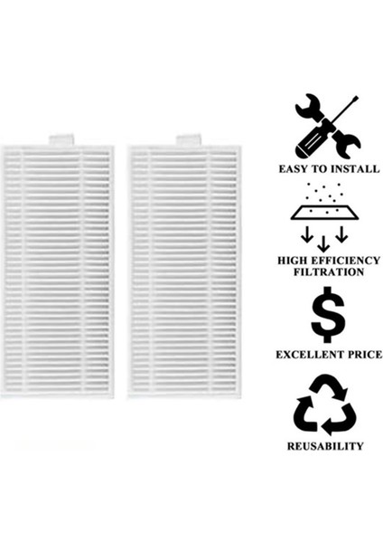 360 Için 17 Adet Botslab S8 Plus/s8/s8 Plus Ezvız Re4/re5 Plus Elektrikli Süpürge Parçaları Ana Yan Fırça Filtreleri Paspas (Yurt Dışından) modelleri