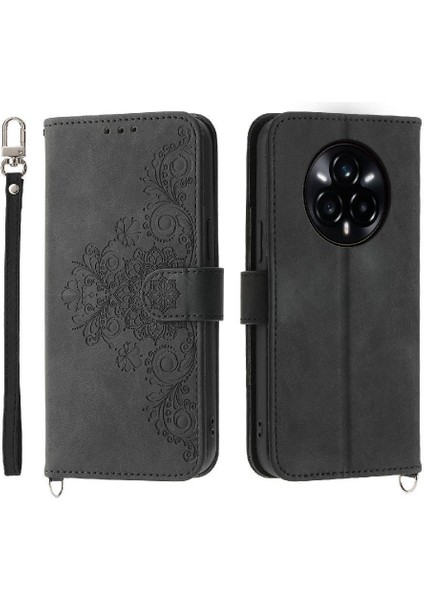 Realme 14 Pro Plus Çiçek 5 Kart Yuvası Tutucu Standı Kadın Erkek Gül Manyetik Cüzdan Kapaklı Koruyucu Telefon Kılıfı (Yurt Dışından) modelleri