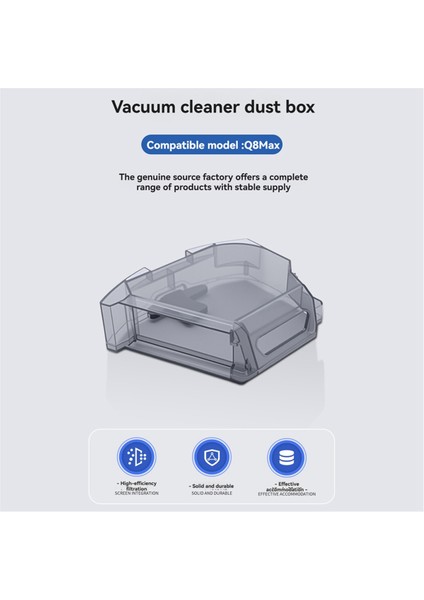 Roborock Q8 Max/ Q8 Max+ / Q5 Pro/ Q5 Pro+ Elektrikli Süpürge Parçaları Için Toz Kutusu Değiştirilebilir Toz Kutusu (Yurt Dışından) fırsatları