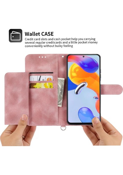 Xiaomi Redmi Note 11S 5g Çiçek 5 Kart Yuvası Tutucu Standı Kadın Erkek Gül Manyetik Cüzdan Kapaklı Koruyucu Telefon Kılıfı (Yurt Dışından) indirimleri