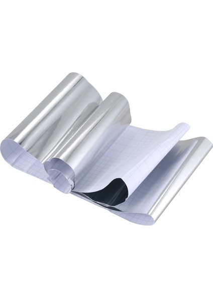 Krom Ayna Vinil Streç Film Etiket Çıkartması Gerilebilir Yansıtıcı 152X20 cm Gümüş (Yurt Dışından) fırsatları