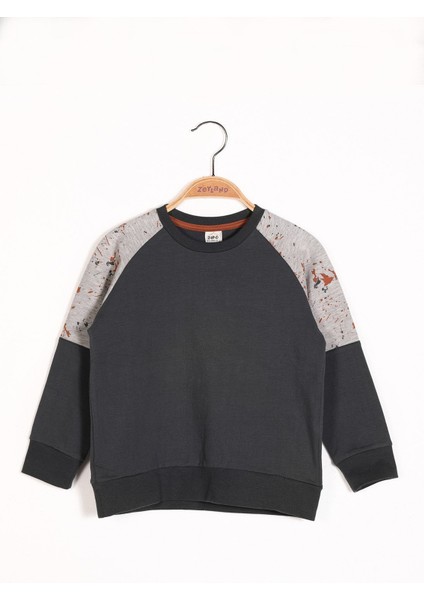 Erkek Çocuk Antrasit Sweatshirt (2-6yaş) fırsatları
