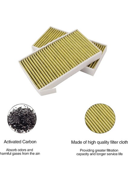 Adet Model 3 Klima Filtresi Değiştirme Tesla Model 3 Y Aktif Karbon Araba Hava Filtresi ile (Yurt Dışından) fırsatları