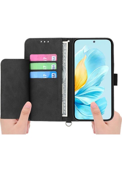 Realme 15T Çiçek 5 Kart Yuvası Tutucu Standı Kadın Erkek Gül Manyetik Cüzdan Kapaklı Koruyucu Telefon Kılıfı (Yurt Dışından) indirimleri