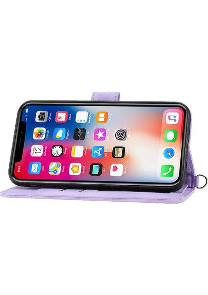 iPhone X/xs Çiçek 5 Kart Yuvası Tutucu Standı Kadın Erkek Gül Manyetik Cüzdan Kapaklı Koruyucu Telefon Kılıfı (Yurt Dışından) modelleri