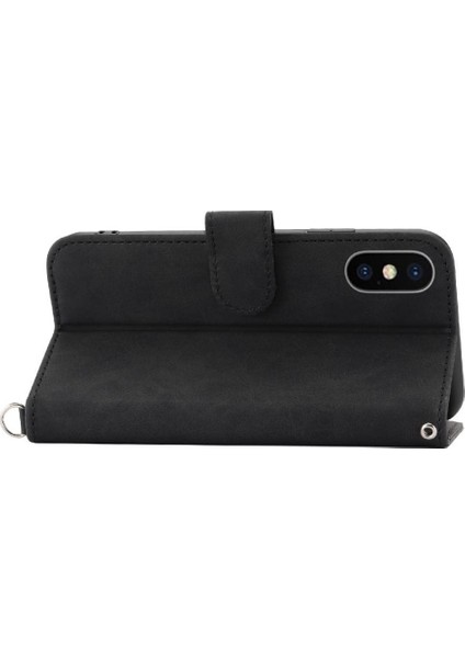 iPhone X/xs Çiçek 5 Kart Yuvası Tutucu Standı Kadın Erkek Gül Manyetik Cüzdan Kapaklı Koruyucu Telefon Kılıfı (Yurt Dışından) fırsatları