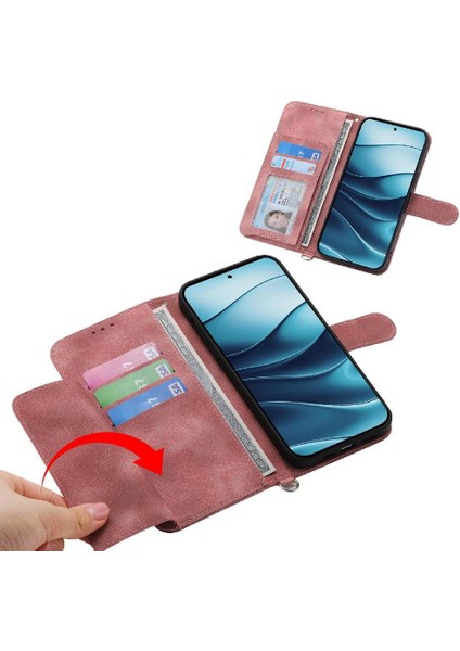 Xiaomi Redmi Note 14 4g Çiçek 5 Kart Yuvası Tutucu Standı Kadın Erkek Gül Manyetik Cüzdan Kapaklı Koruyucu Telefon Kılıfı (Yurt Dışından) fiyatları