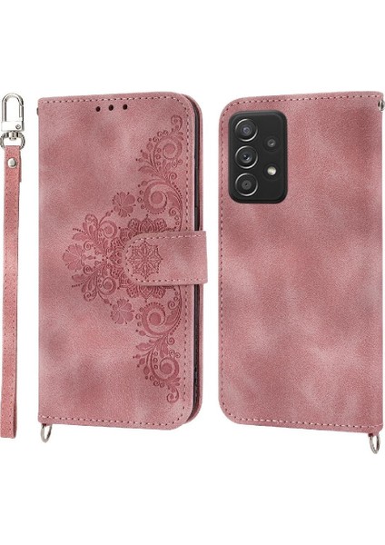 Xiaomi Redmi Note 10 4g Çiçek 5 Kart Yuvası Tutucu Standı Kadın Erkek Gül Manyetik Cüzdan Kapaklı Koruyucu Telefon Kılıfı (Yurt Dışından)